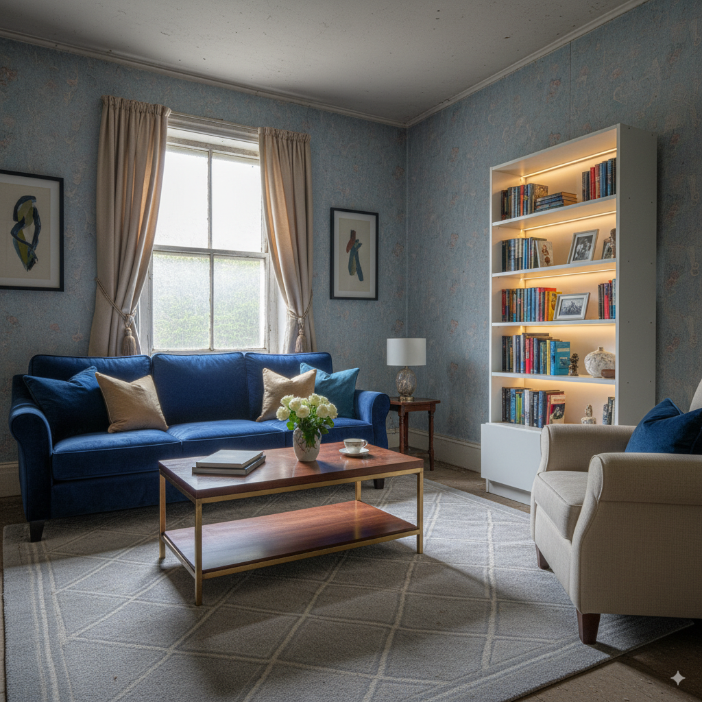 After - AI Enhanced Room